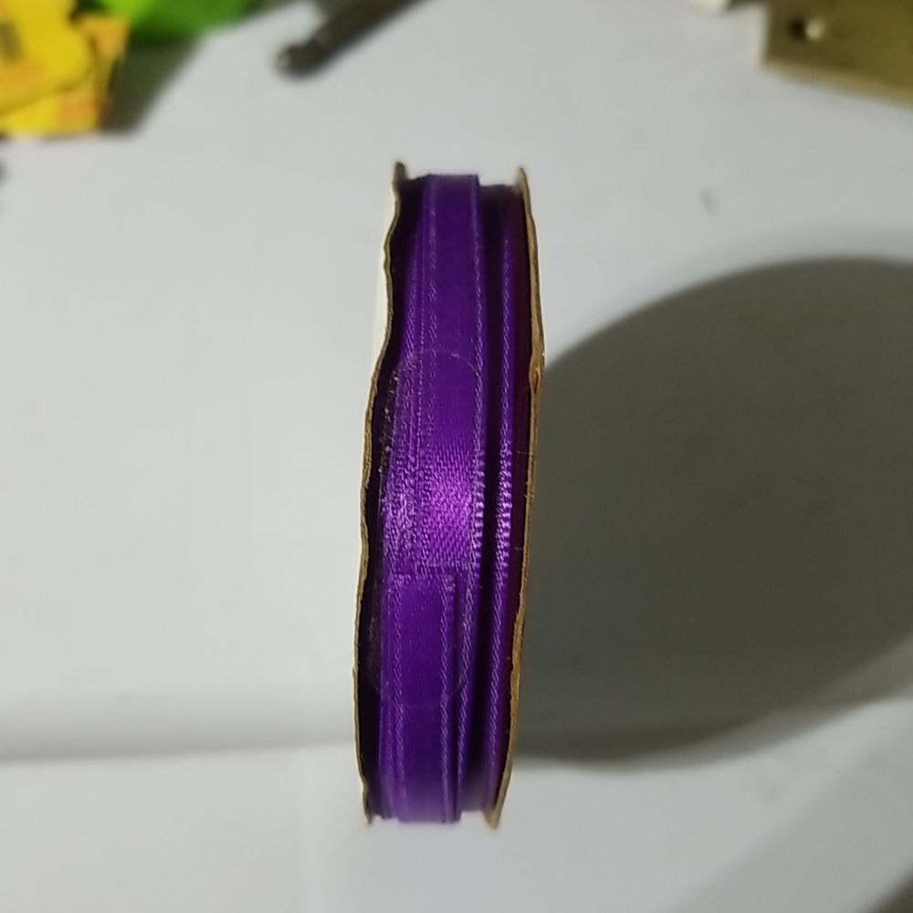 1X Offray Ribbon / Purple - Picture 8 of 9